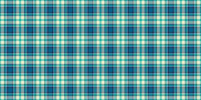 Page fabric plaid background, bed tartan pattern . Multi seamless textile check texture in light and teal colors. vector