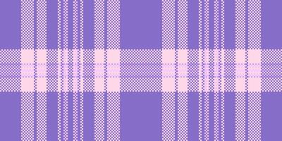 School check tartan pattern, dreamy seamless plaid. Sensual textile texture background fabric in light and indigo colors. vector