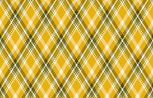 Vibrant yellow and olive green plaid pattern. Perfect for textile design, website backgrounds, or fashion projects. Seamless repeat texture adds visual interest and style. vector