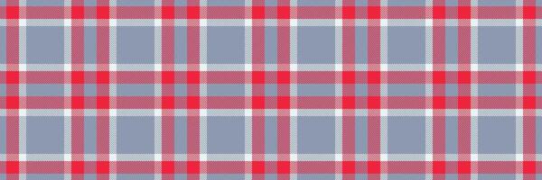 Vibrant red and grey plaid pattern. Perfect for textile designs, website backgrounds, or holiday-themed projects. Classic style with a modern touch. Seamless repeat tile for versatile use. vector