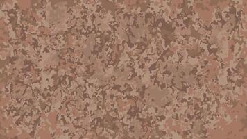 Abstract camouflage pattern spots in warm brown and beige tones. Concept of natural textures, modern design, military-inspired patterns, and modern background in trendy color. vector