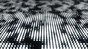 White Abstract Neon Bokeh Background VJ Loop I 4K video