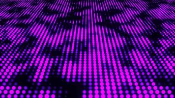 Purple Abstract Neon Bokeh Background VJ Loop I 4K video