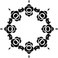 Islamic Simple Mandala Art Circular Pattern in the Form of a Mandala Decorative Ornament in Ethnic Oriental Style. vector