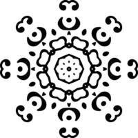 Abstract Art Islamic Shape Art Circular Pattern in the Form of a Mandala Decorative Ornament in Ethnic Oriental Style. vector
