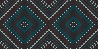 Native Patterns Modern Abstract Geometric Patternfolk Embroidery, Aztec Geometric Ornament Print. Design for Carpet, Wallpaper, Clothing, Wrapping, Fabric vector
