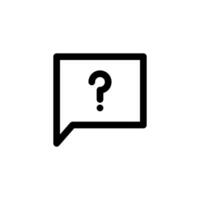 Question mark icon. Ask icon. vector