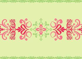 Elegant Damask pattern, perfect for classic textile design vector