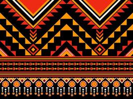 Geometric ethnic patterned background. Aztec ornament. illustration. vector