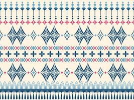 Ethnic boho seamless pattern. Tribal pattern. Folk motif. vector