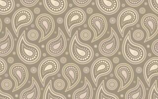 Springtime native on repeat. Paisley effect and paint paper. Retro style outline as royalty card. vector