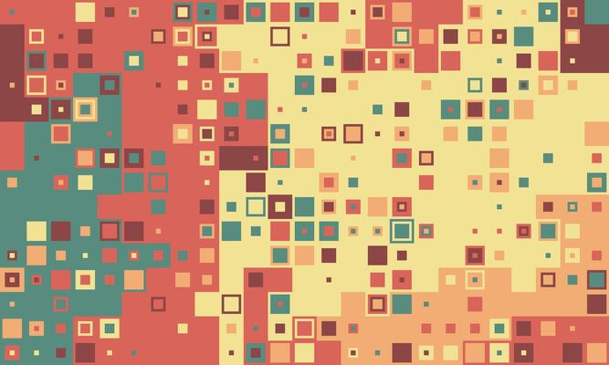 Vintage package elegant wall. Holiday presentation material digital. Space puzzle 70s poster.