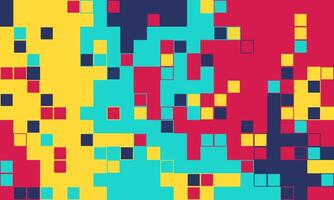 Continuity color image cube bold. Paper grid ornamental wallpaper. Presentation invitation card web. vector