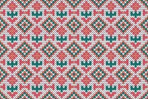 The pattern of knitting texture for the background design for fabric pattern. vector