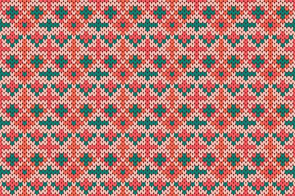 pattern of knitting texture for the background.