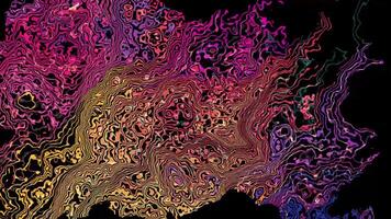 animation smooth flow motion liquid. abstract colorful wavy liquid. loop motion. artistic animation. video