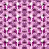 Geometric ethnic pattern embroidery design for background vector
