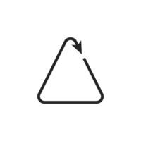 A stylish and modern circular arrow icon that symbolizes refresh or reload functions, perfectly suited for enhancing user interface design and various applications used by developers vector