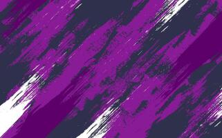 Violet and Navy Abstract Textured Pattern with Dynamic Brushstrokes vector