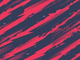 Modern Abstract Pattern With Bright Brush Strokes on Dark Background vector