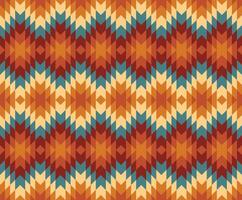 olorful Aztec southwest geometric shape seamless pattern vector