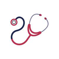 Hand-Drawn Stethoscope Illustration Design for Unique Visuals on White Background vector
