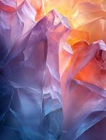 abstract waves flowing photo