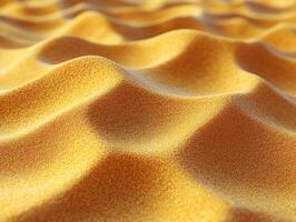 Sand dunes creating stunning patterns in the desert photo