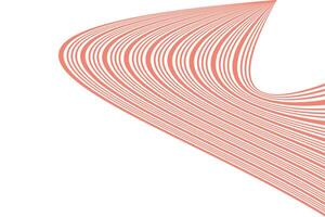 simple abstract tomato color creative wavy line pattern abstract red wave lines that can be used as a background or texture vector