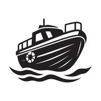 Perfect Lifeboat Silhouette Vectors Graphics for Any Design