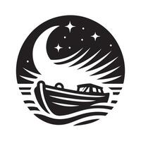 High Resolution Lifeboat Silhouette Vectors Downloads