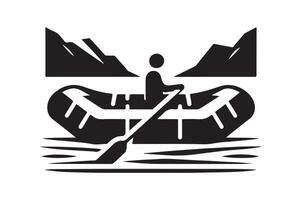 Skiff Silhouette Vectors for Unique Nautical Themed Projects