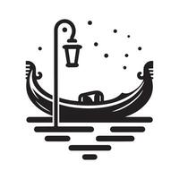 Gondola Silhouette Vectors Graphics for Personal and Commercial Projects