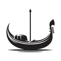 Gondola Silhouette Vectors for Unique Creative Concepts