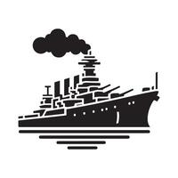 Versatile Destroyer Silhouette Vectors Graphics for Creatives