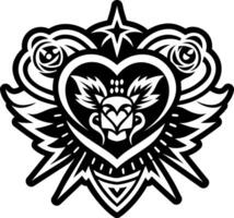 Old tattoo icon designed in filled style vector