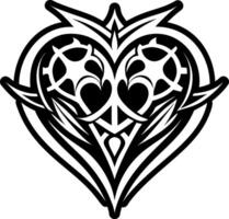 Love symbol icon designed in glyph style vector