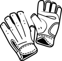 Dock post icon in hand drawn style vector