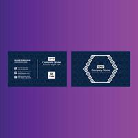 Modern Business Card Design. Dynamic Layout Display for Promotional Campaign. vector
