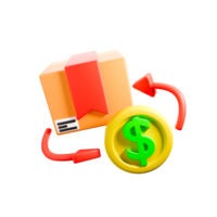 3d icon render shopping payment png