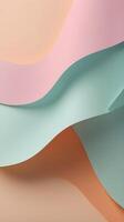 A soft gradient layered paper composition in a vertical layout, with clean areas for text or visuals. photo