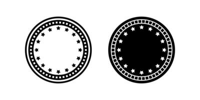 Coin icon set. for mobile concept and web design. illustration vector