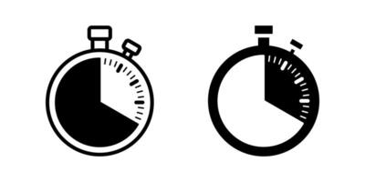 Countdown icon. stopwatch symbol. for mobile concept and web design. illustration vector