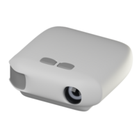3D LCD Projector Icon Illustration Render png