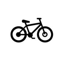 Simple bicycle icon illustration vector