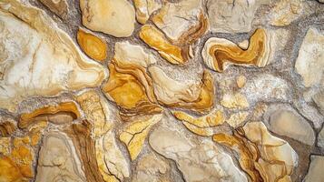 A close up of a wall with many different colors photo