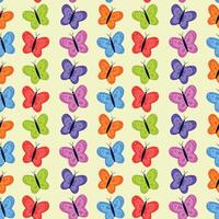 seamless pattern with bright butterflies. Beautiful bright butterflies. Background for fabrics, textiles, prints and invitations. illustration vector