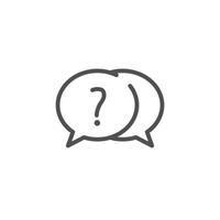 sharing information outline icon design good for web or mobile app vector