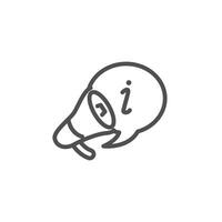 viral outline icon design good for web or mobile app vector