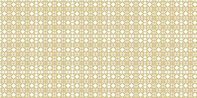 a gold and white patterned background vector